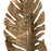 Atlas Lighting Sago Leaf Dimensional Wall Decor, Antique Gold
