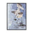 Atlas Lighting Seagull Abstract Framed Wall Art, Blue