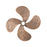 Atlas Lighting Ships Rudder Dimensional Wall Art, Antique Copper