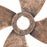 Atlas Lighting Ships Rudder Dimensional Wall Art, Antique Copper