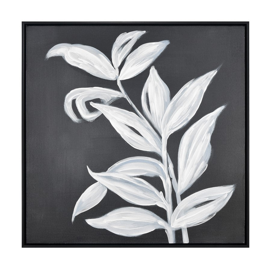 Atlas Lighting Silhouette I Framed Wall Art, Black