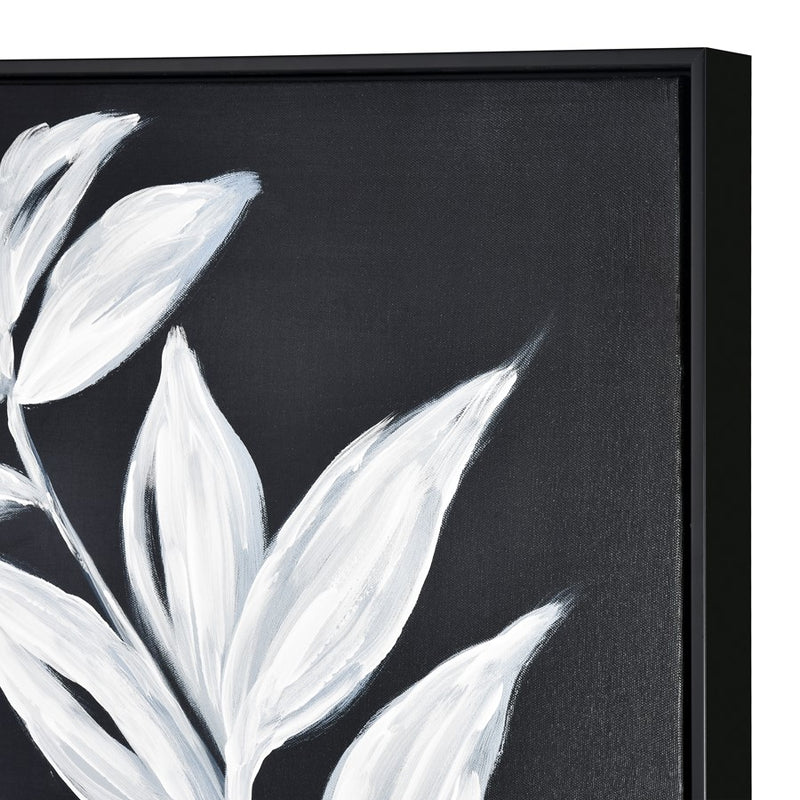 Atlas Lighting Silhouette I Framed Wall Art, Black