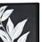 Atlas Lighting Silhouette I Framed Wall Art, Black