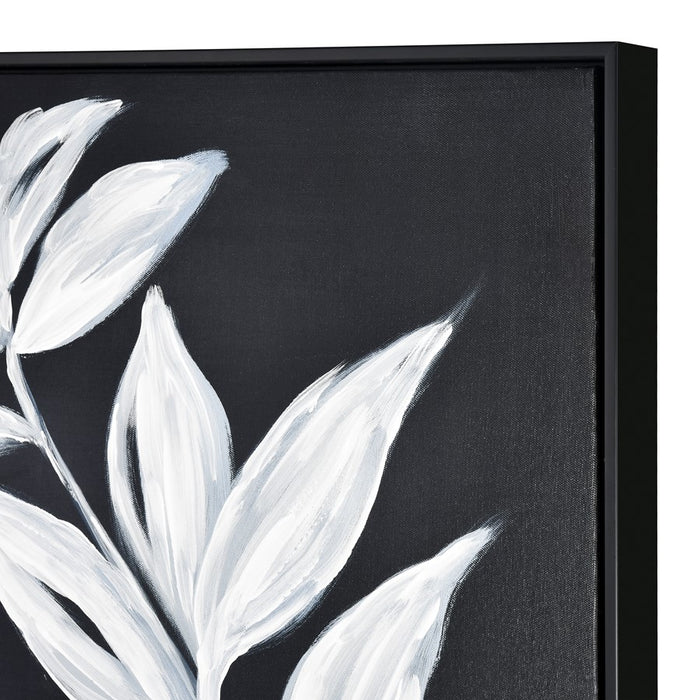 Atlas Lighting Silhouette I Framed Wall Art, Black