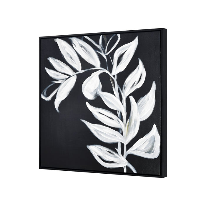 Atlas Lighting Silhouette II Framed Wall Art, Black