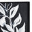 Atlas Lighting Silhouette II Framed Wall Art, Black