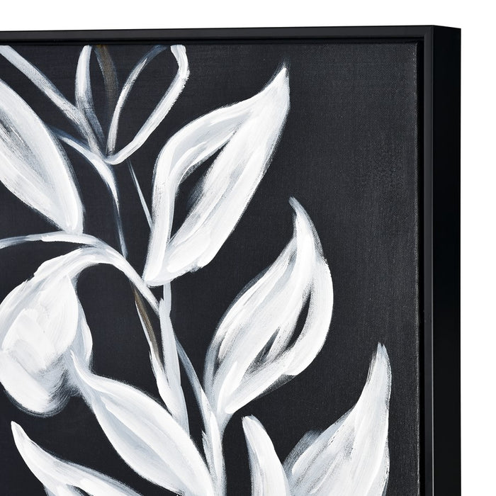 Atlas Lighting Silhouette II Framed Wall Art, Black