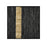 Atlas Lighting Stripe Wood II Dimensional Wall Art, Black