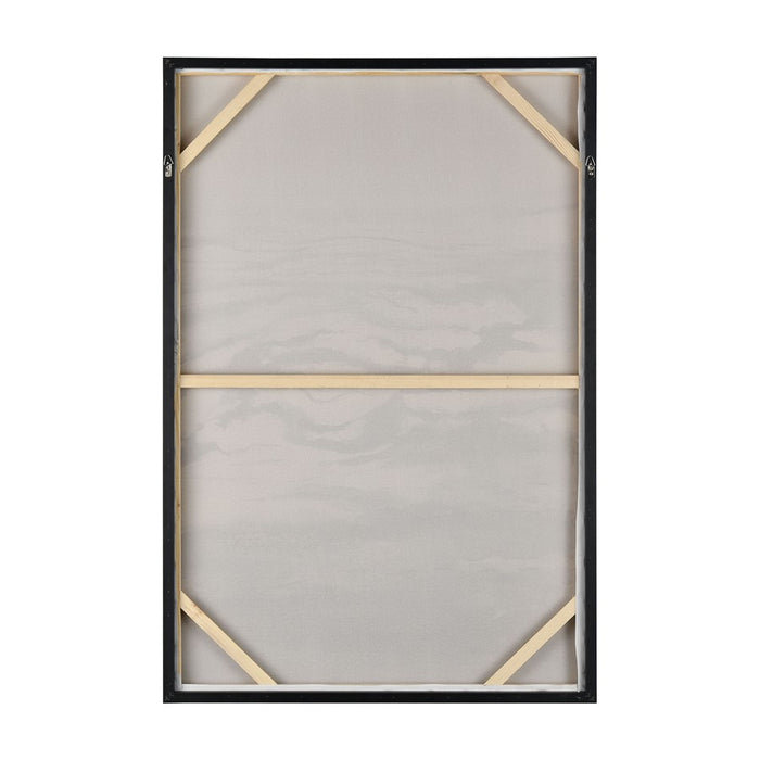 Atlas Lighting Tumult Framed Wall Art, Off White