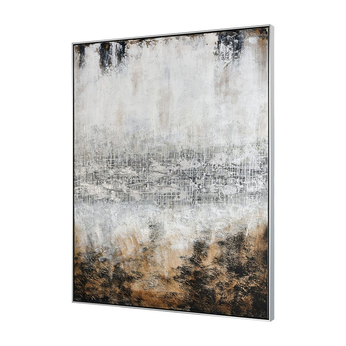 Atlas Lighting Vantage Point Framed Wall Art, Gray