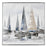 Atlas Lighting Weekend on the Lake Framed Wall Art, White - WA11179-01