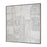 Atlas Lighting Whiten I Abstract Framed Wall Art, White