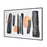 Atlas Lighting Wilkes Abstract Wall Art, White