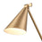 Atlas Lighting Whitmire 10.5''H 1Lt Plug-In/Hardwire Sconce, Gold
