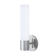 Atlas Lighting Abbott 14.25''H Integrated LED Sconce, Chrome/Opal - WL11010-CH