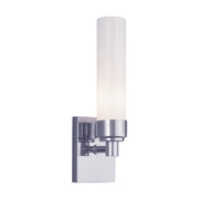 Atlas Lighting Alex 1Lt Sconce, Chrome/Opal - WL11012-CH2