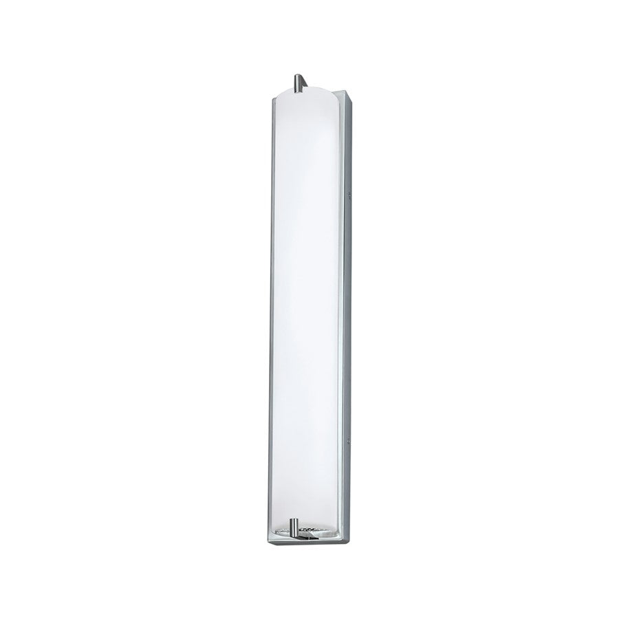 Atlas Lighting Alto 18'' High Integrated LED Sconce, Chrome/White