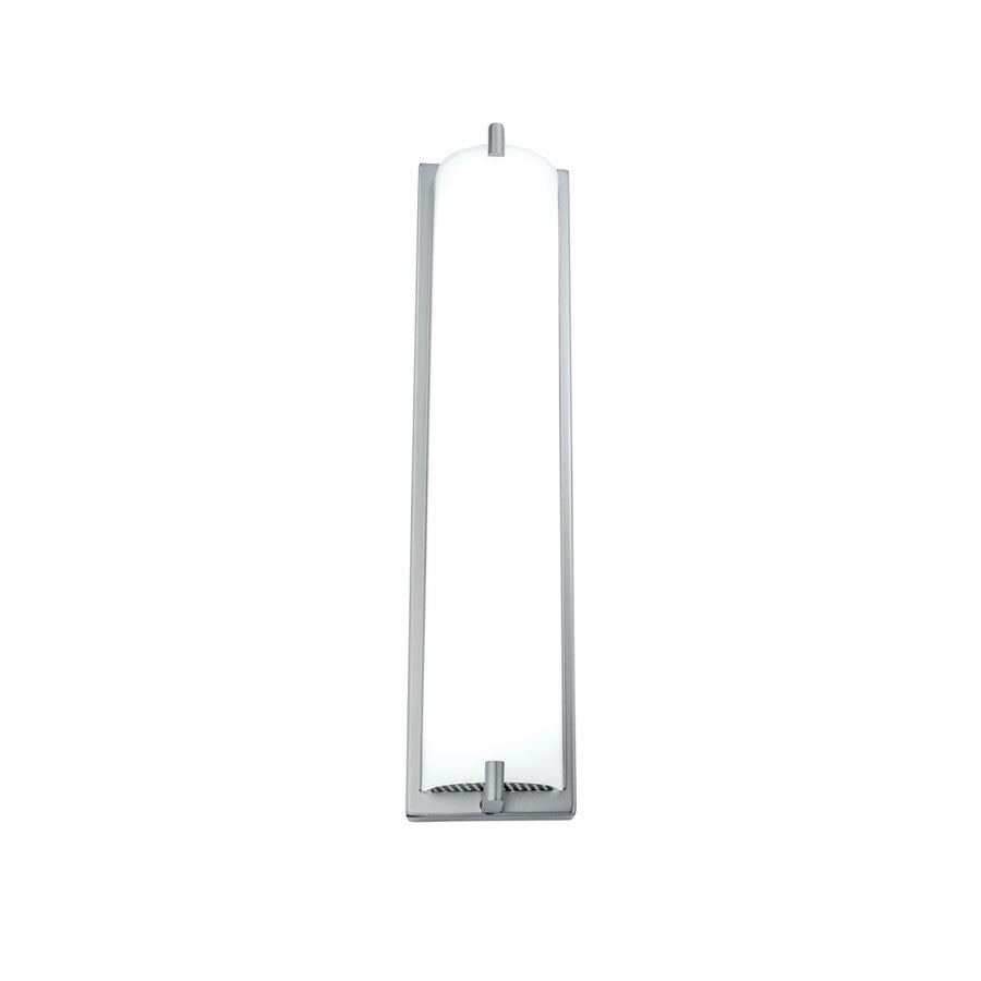 Atlas Lighting Alto 18'' High Integrated LED Sconce, Nickel/White - WL11015-NK
