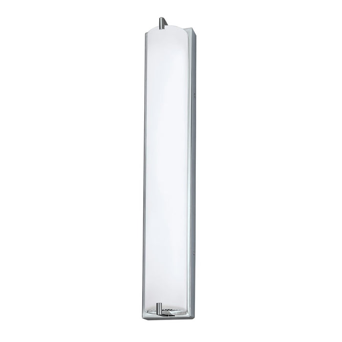 Atlas Lighting Alto 24'' High Integrated LED Sconce, Chrome/White