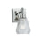 Atlas Lighting Arctic 8.5'' High 1Lt Sconce, Polished Nickel/Clear