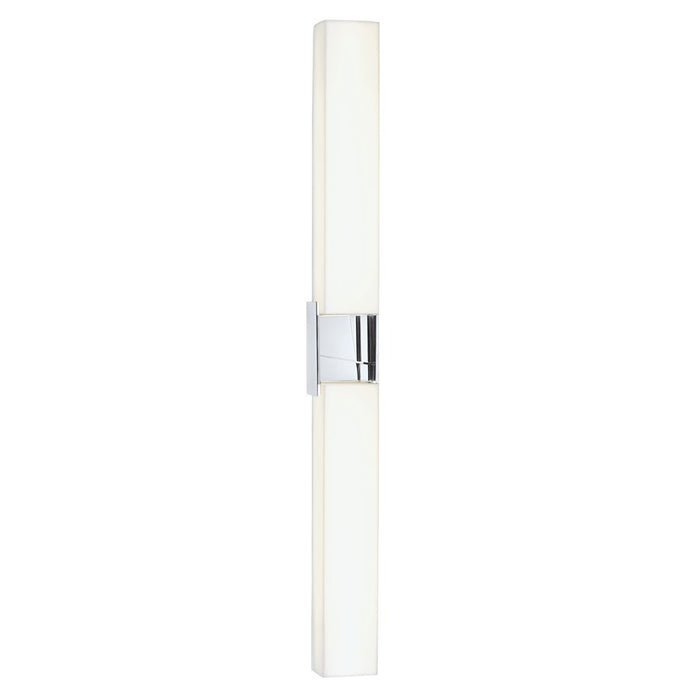 Atlas Lighting Artemis 36'' High Integrated LED Sconce, Chrome/Opal
