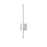 Atlas Lighting Ava 24''H Integrated LED Sconce, Brushed Aluminum