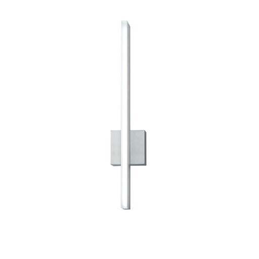Atlas Lighting Ava 24''H Integrated LED Sconce, Brushed Aluminum