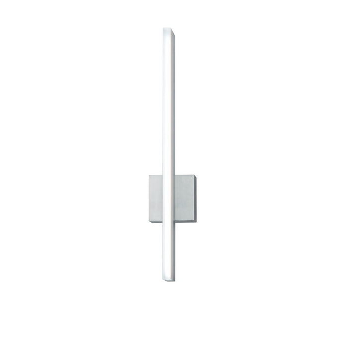 Atlas Lighting Ava 24''H Integrated LED Sconce, Brushed Aluminum