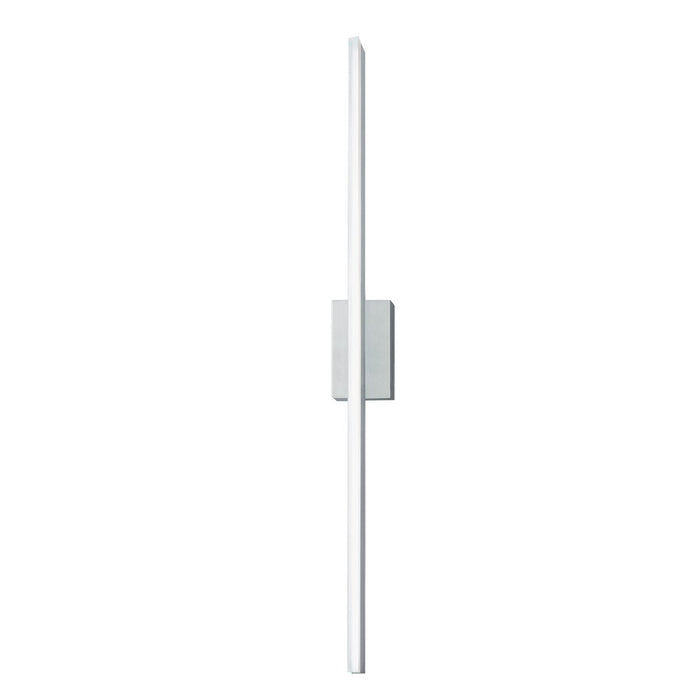 Atlas Lighting Ava 48''H Integrated LED Sconce, Brushed Aluminum
