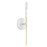 Atlas Lighting Breezeway 14.25'' High 1Lt Sconce, White Coral