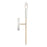 Atlas Lighting Breezeway 14.25'' High 1Lt Sconce, White Coral