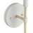 Atlas Lighting Breezeway 14.25'' High 1Lt Sconce, White Coral
