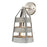 Atlas Lighting Brigantine 14'' High 1Lt Sconce, Driftwood/Gray