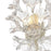 Atlas Lighting Celene 17'' High 2Lt Sconce, Aged Silver/Clear