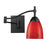 Atlas Lighting Celina 14'' High 1Lt Sconce, Dark Rust/Red