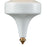Atlas Lighting Ceramique 15'' High 1Lt Sconce, Gold Leaf/White