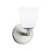Atlas Lighting Chancellor 7.5'' High LED Sconce, Nickel/Opal