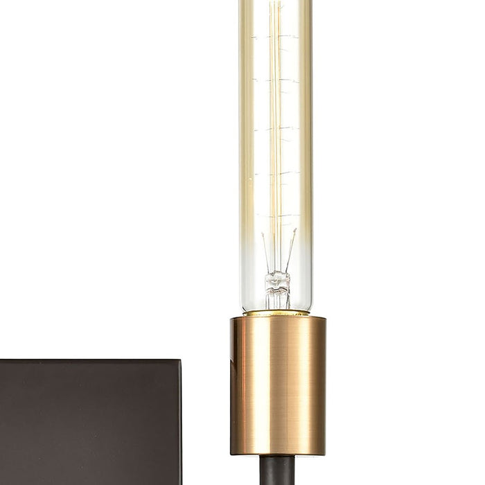 Atlas Lighting Congruency 8'' High 2Lt Sconce, Oil Rubbed Bronze