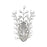 Atlas Lighting Crystique 14''H 1Lt Sconce, Polished Chrome/Clear