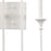 Atlas Lighting Edward 33'' High 4Lt Sconce, Matte White
