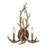 Atlas Lighting Elk 19'' High 2Lt Sconce, Wood Tone