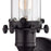 Atlas Lighting Fulton 12'' High 1Lt Sconce, Oil Rubbed Bronze/Clear