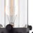 Atlas Lighting Fulton 12'' High 1Lt Sconce, Oil Rubbed Bronze/Clear
