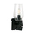 Atlas Lighting Gaia 11.25''H 1Lt Sconce, Acid Dipped Black/Clear