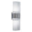 Atlas Lighting Gem 17'' High Integrated LED Sconce, Nickel/White
