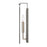 Atlas Lighting Gianni 17'' High 1Lt Sconce, Dark Gray/Clear
