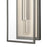 Atlas Lighting Gianni 17'' High 1Lt Sconce, Dark Gray/Clear