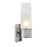 Atlas Lighting Icycle 12.25'' High 1Lt Sconce, Chrome/White