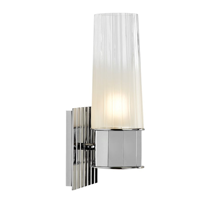 Atlas Lighting Icycle 12.25'' High 1Lt Sconce, Chrome/White