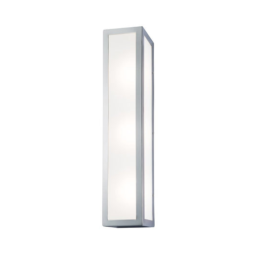 Atlas Lighting Kaset 18'' High Integrated LED Sconce, Chrome/White